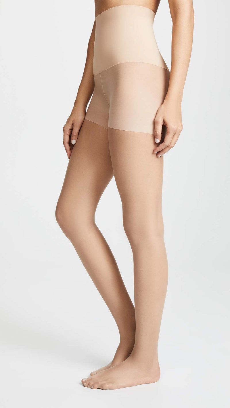 commando Essential Sheer Control Tights | Ultra-Soft Sheer Hosiery | Patented Dig-Free Waistband | Light Shaping Control | Medium Nude, Medium - Image 2